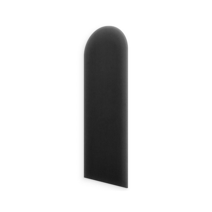 Polsterpaneel Magic Velvet Schwarz 20 cm